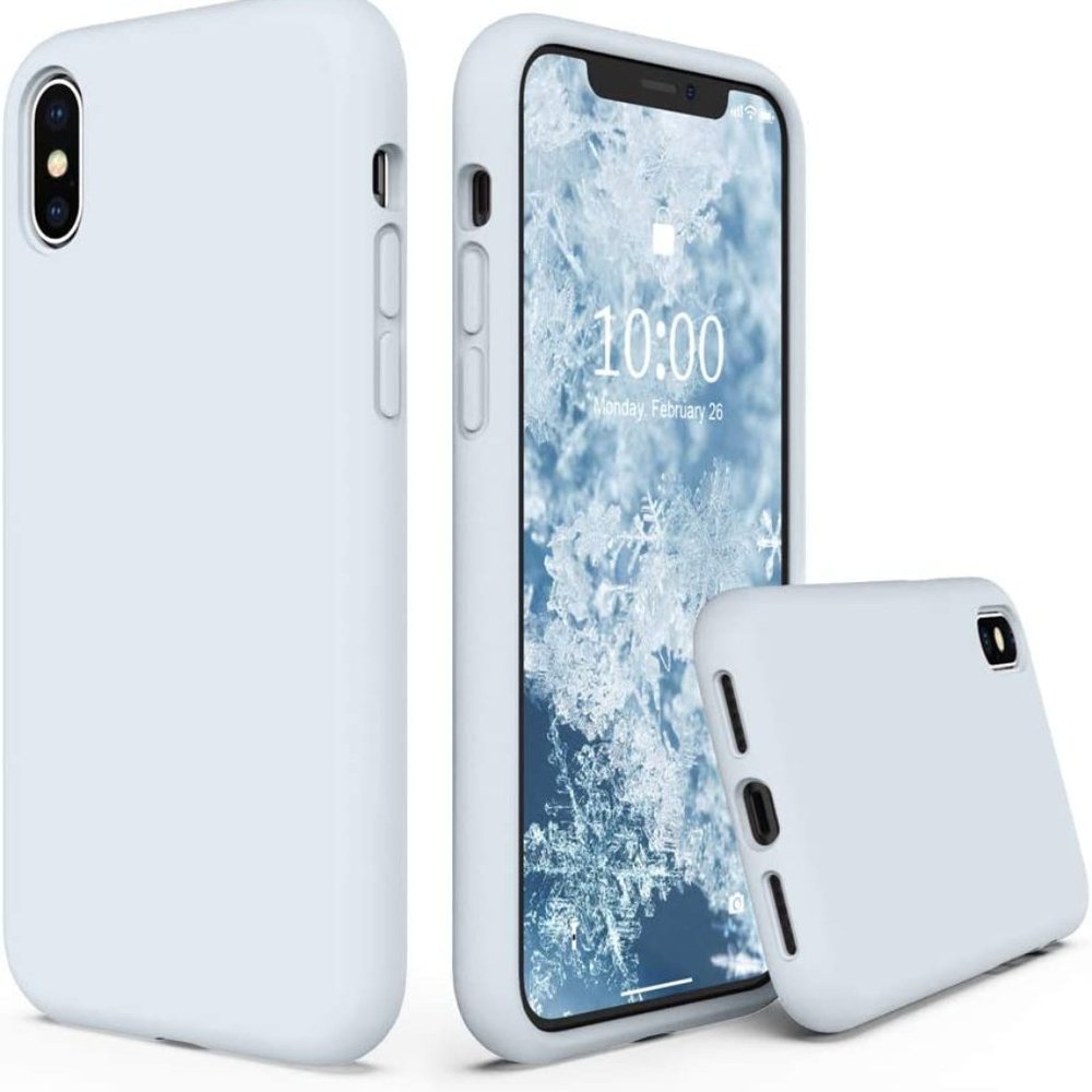 SURPHY Silicone Case for iPhone Xs & iPhone X